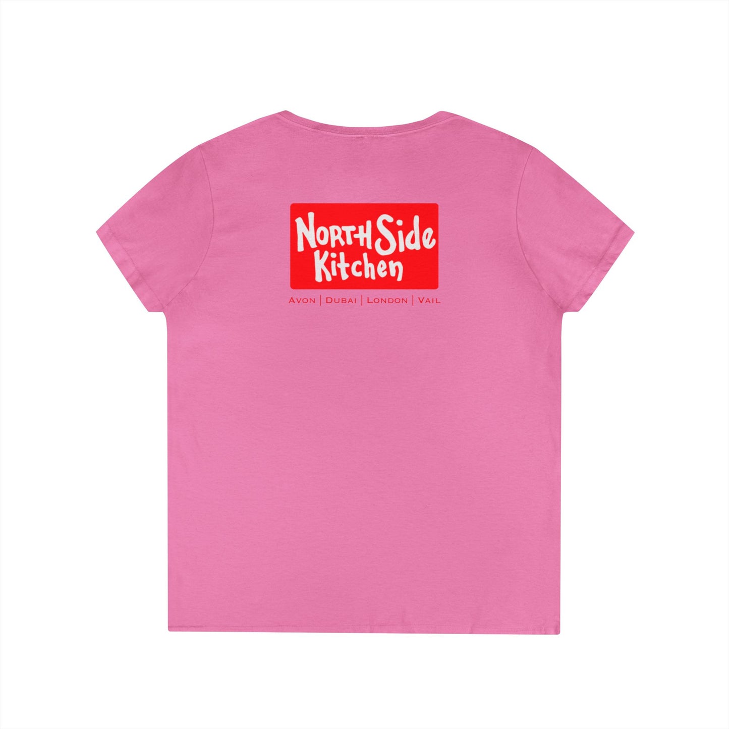Funny Donut V-Neck T-Shirt, Casual Wear, Gift for Foodies, Sweet Treat Humor, Great for Birthdays and Brunch