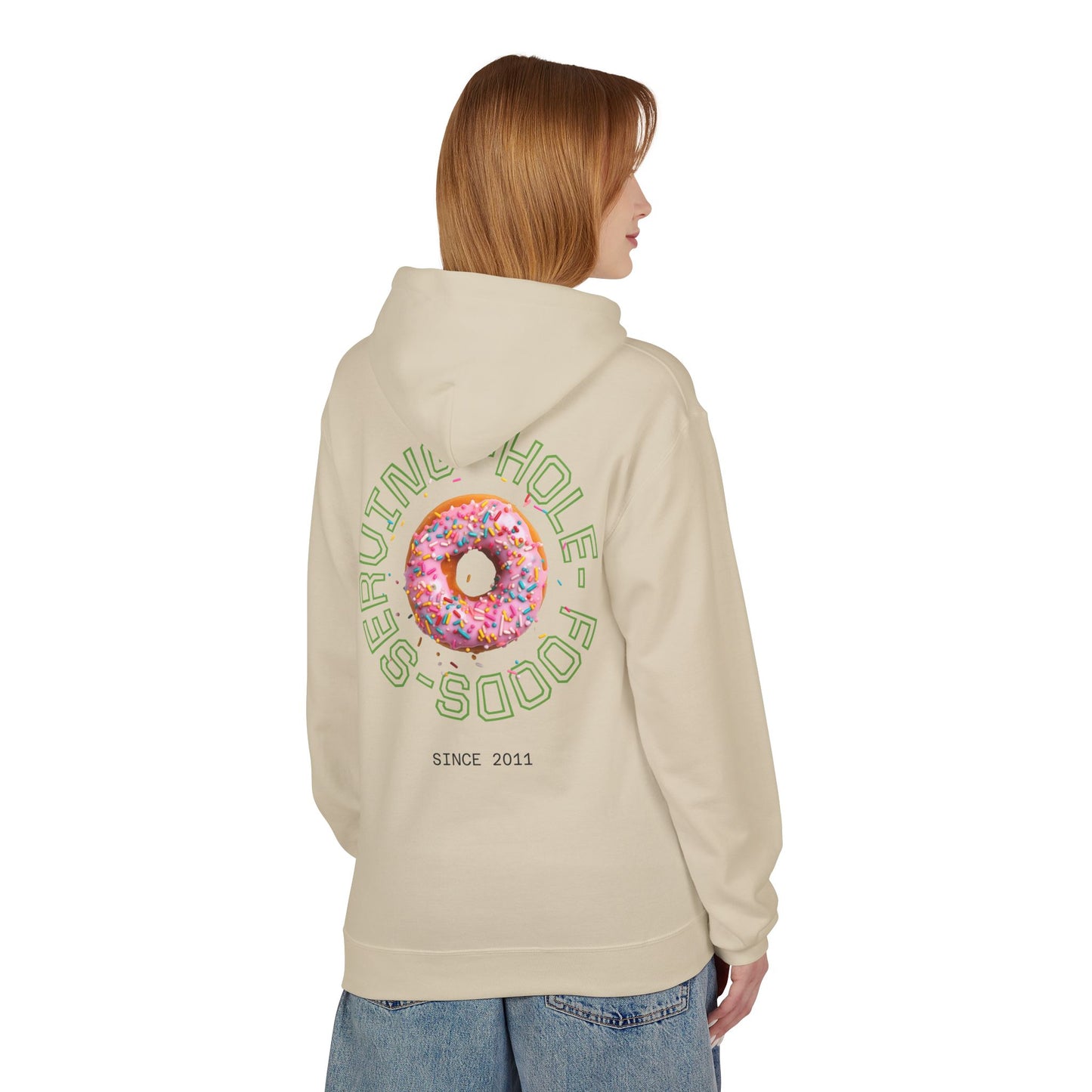 "Hole Foods" Midweight Softstyle Fleece Hoodie
