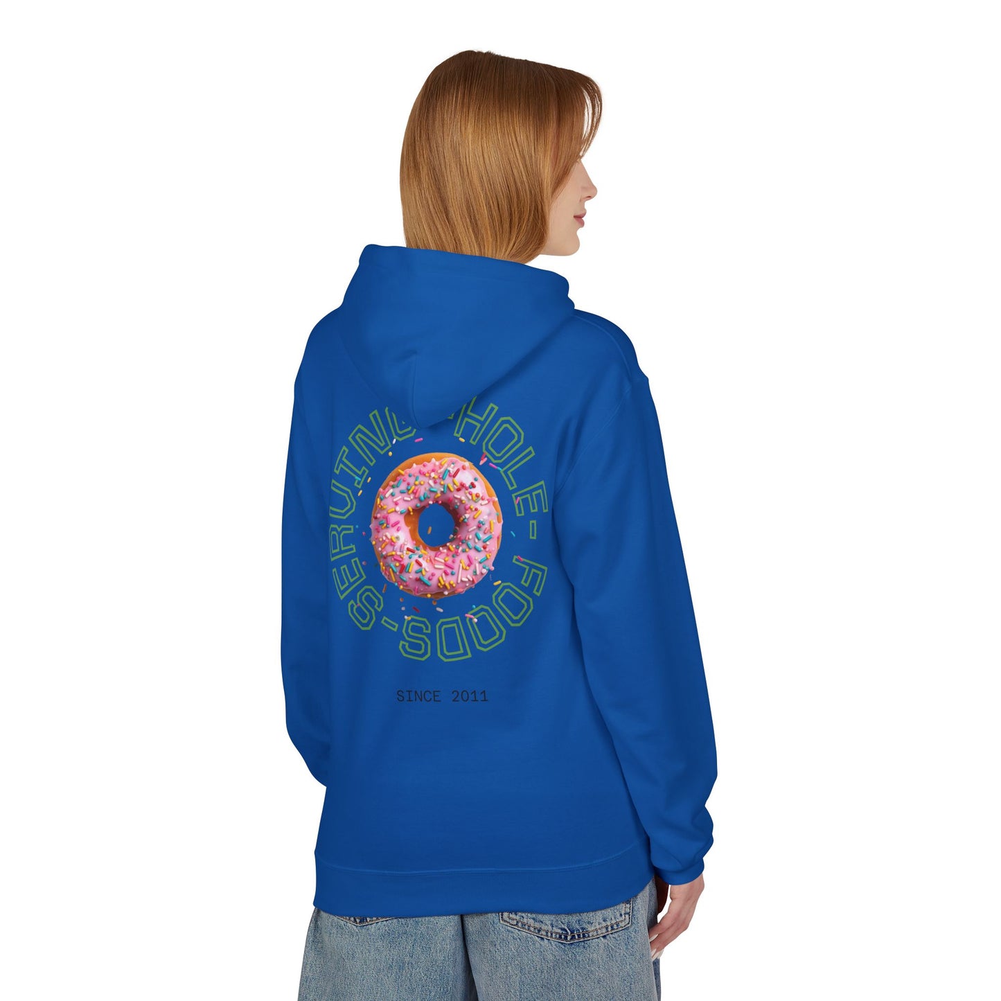 "Hole Foods" Midweight Softstyle Fleece Hoodie