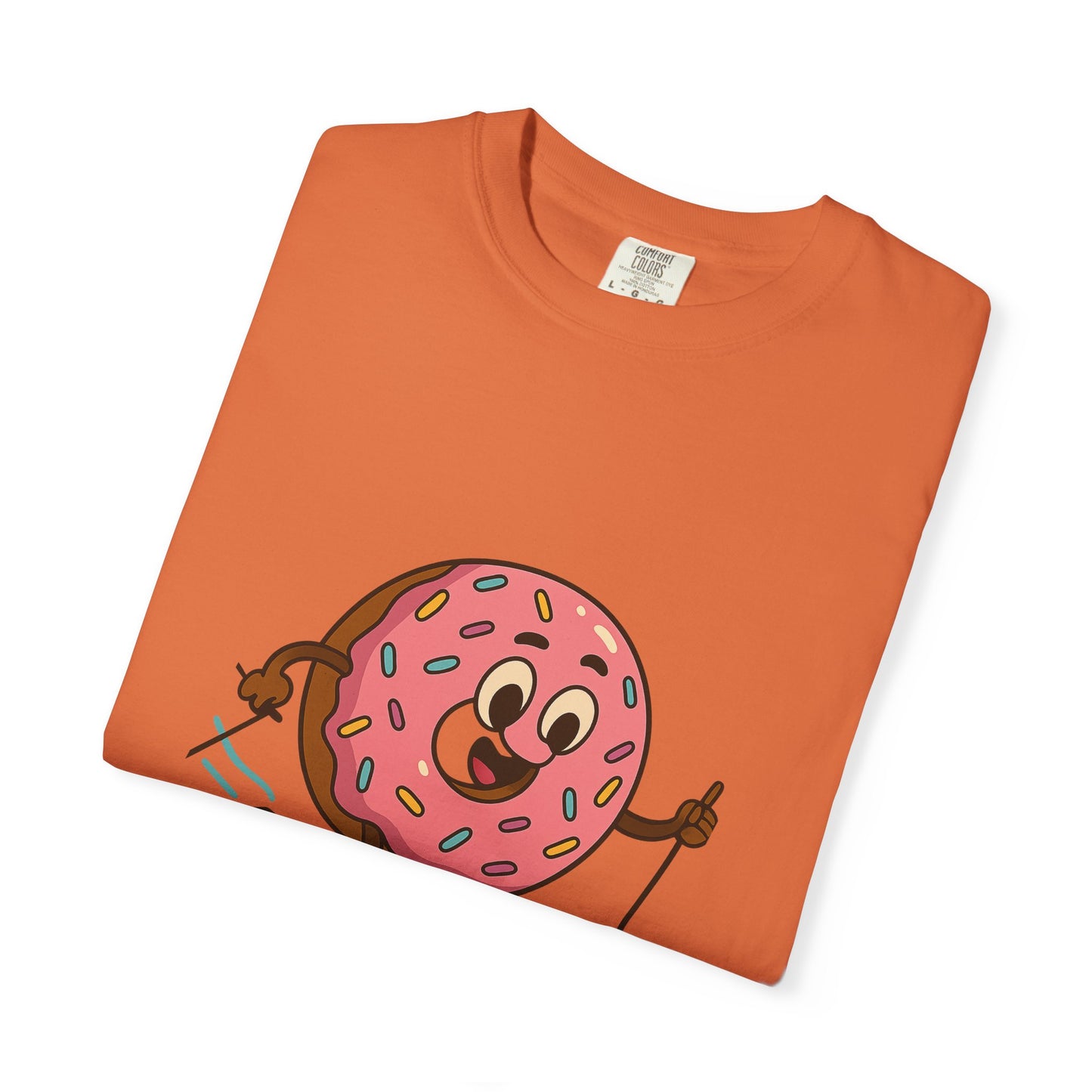 Ski Bum Doughnut T-Shirt, Unisex Tee, Fun Winter Apparel, Skiing Gift, Holiday Shirt