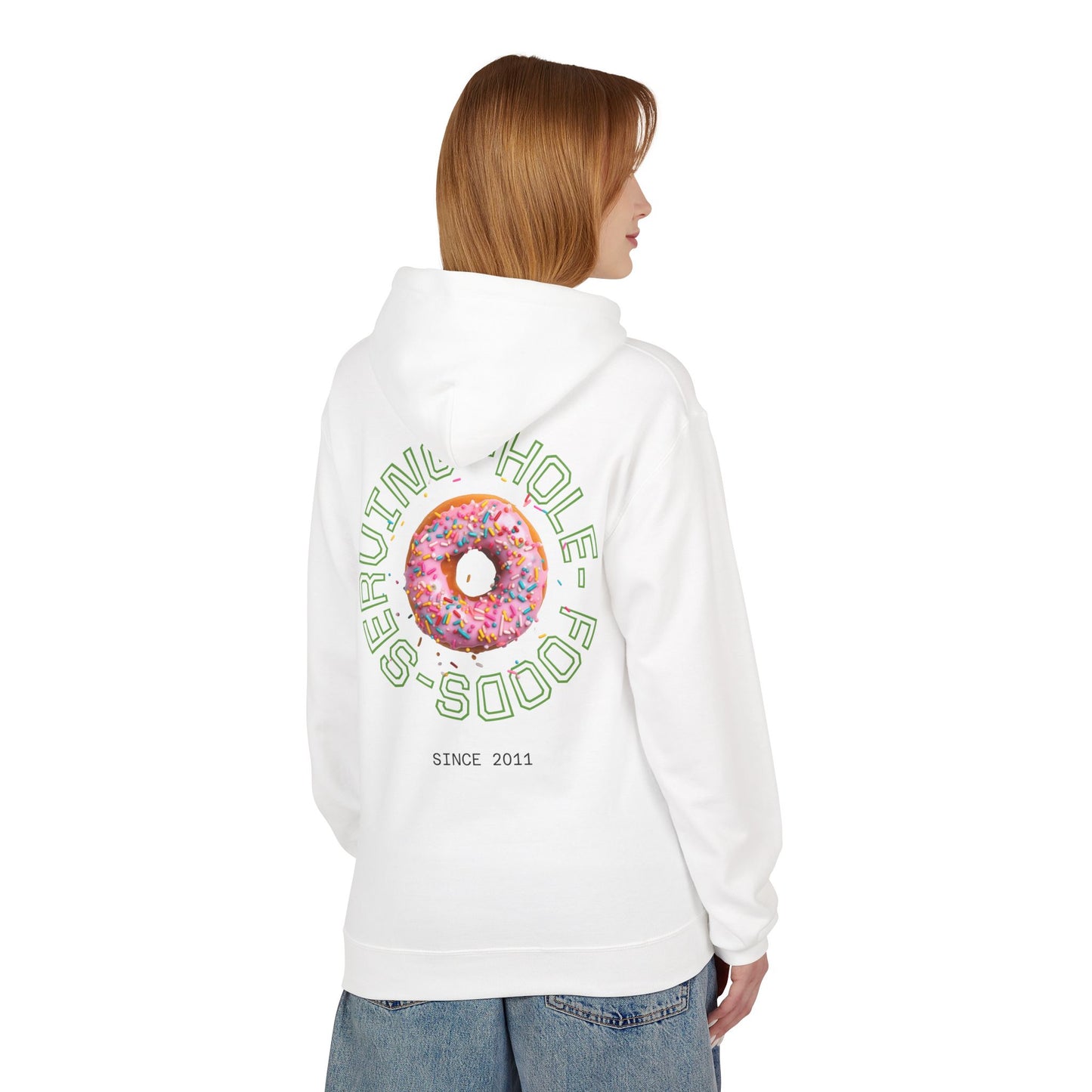 "Hole Foods" Midweight Softstyle Fleece Hoodie