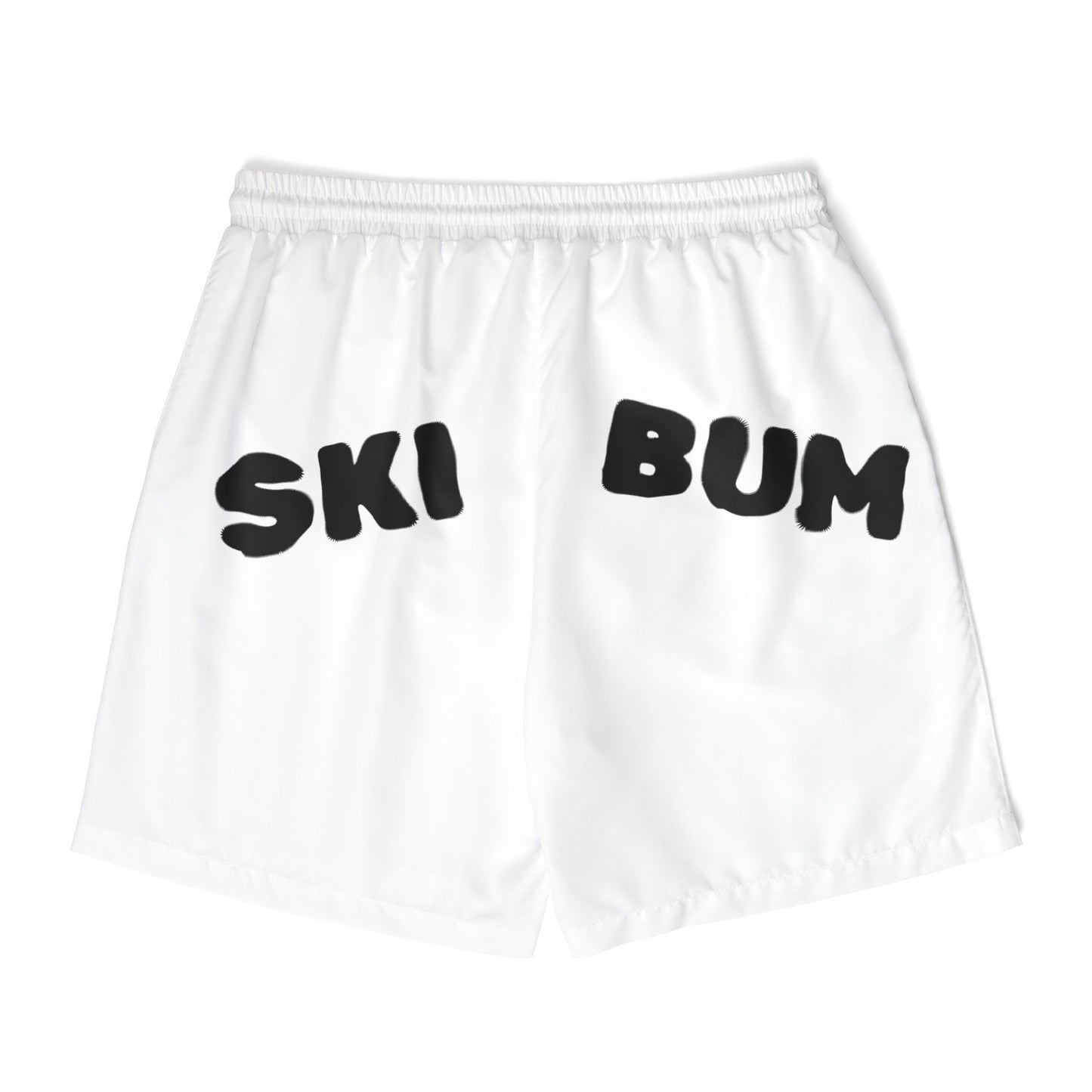 Sunny Side Ski Bum Swim Shorts for Summer, Beachwear, Vacation Essentials, Gift for Food Lovers, Pool Party