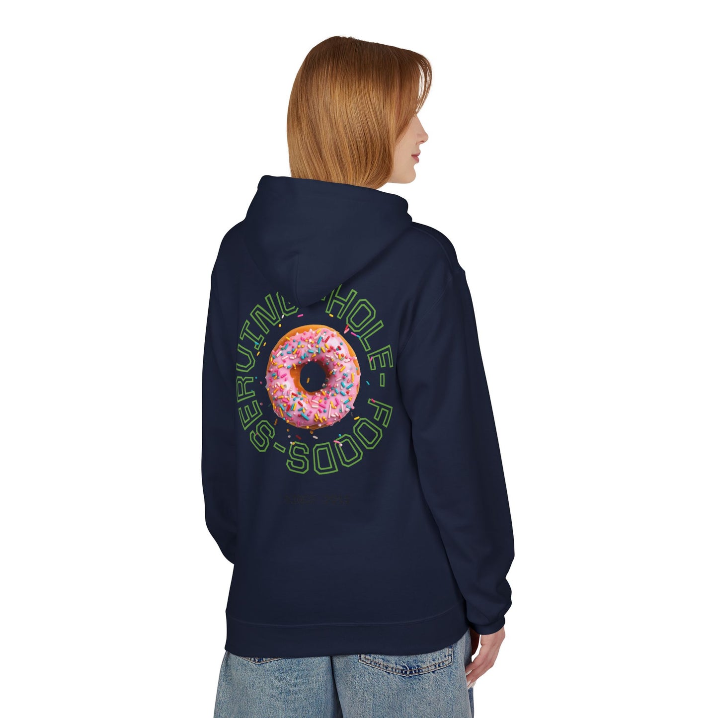 "Hole Foods" Midweight Softstyle Fleece Hoodie