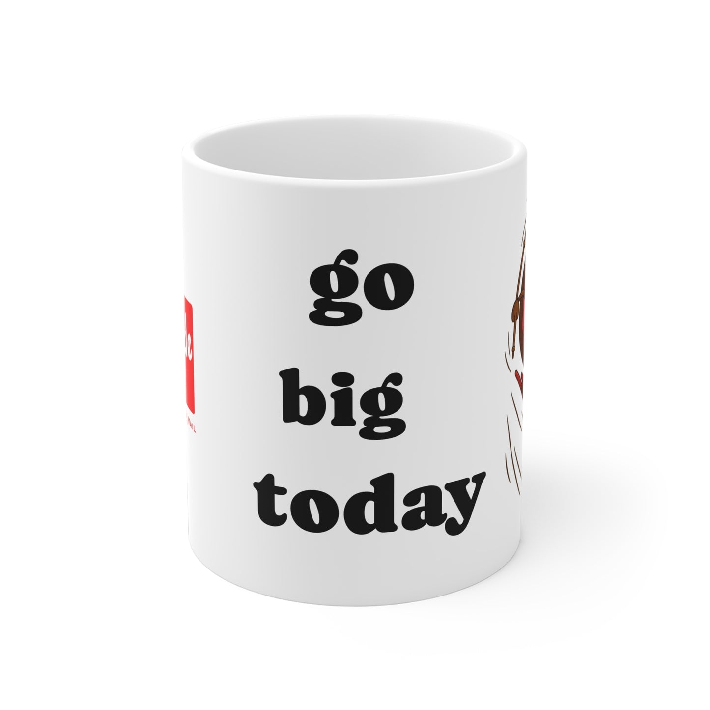Inspirational Ceramic Mug - Perfect Gift for Coffee Lovers | Motivational Mug for Home, Office, or Special Occasions