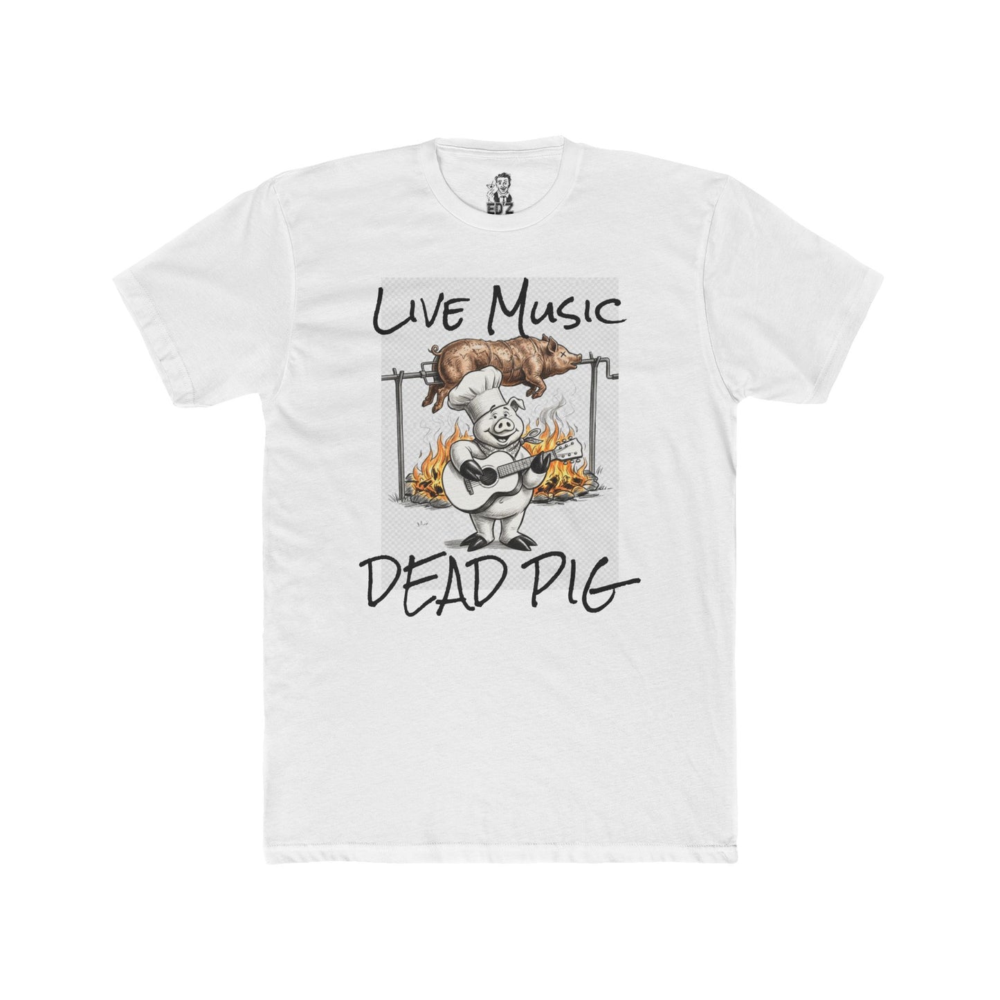 Live Music "Dead Pig" T-Shirt — Every Friday All Summer EDZ Logo Tee