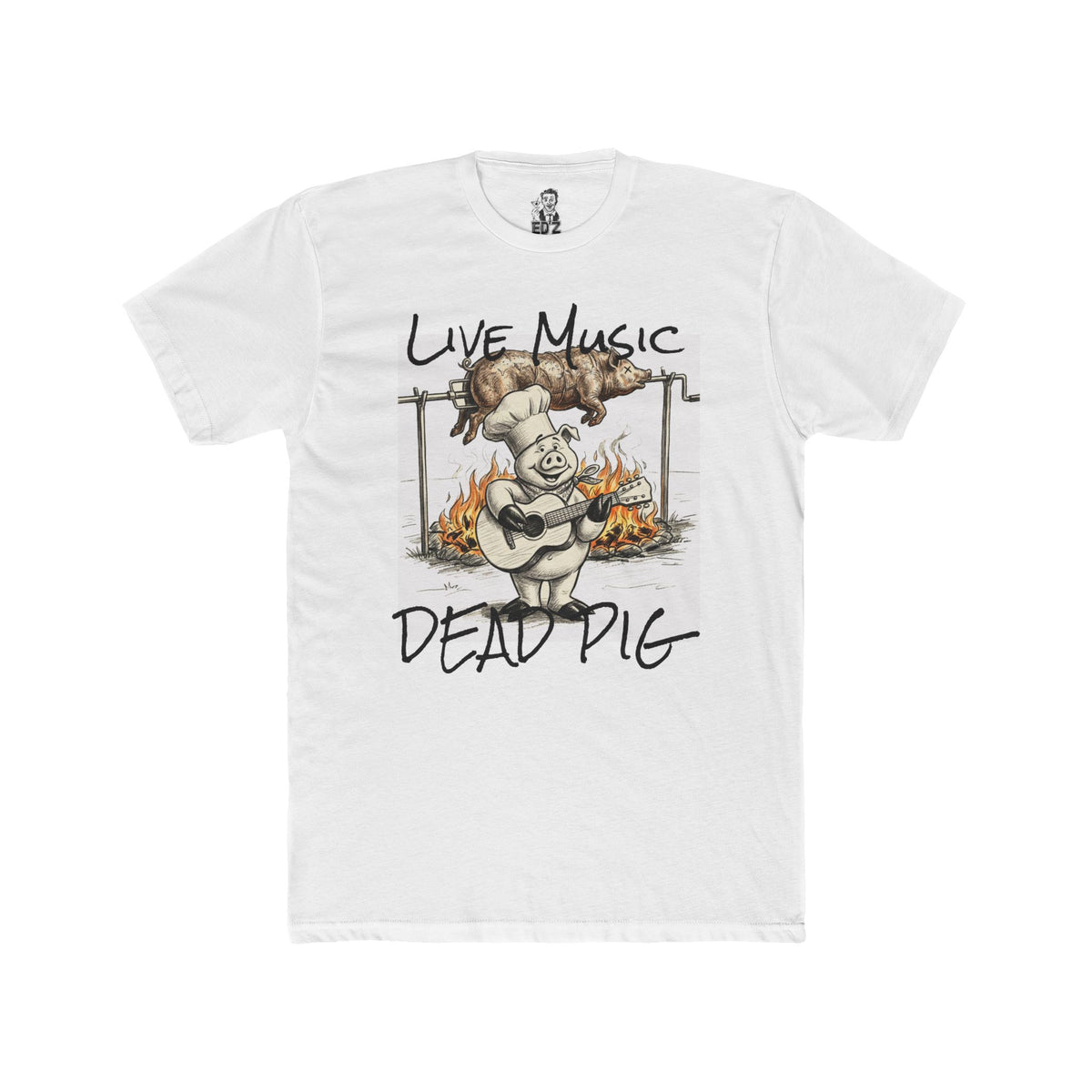 Live Music "Dead Pig" T-Shirt — Every Friday All Summer EDZ Logo Tee