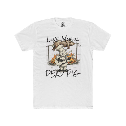 Live Music "Dead Pig" T-Shirt — Every Friday All Summer EDZ Logo Tee