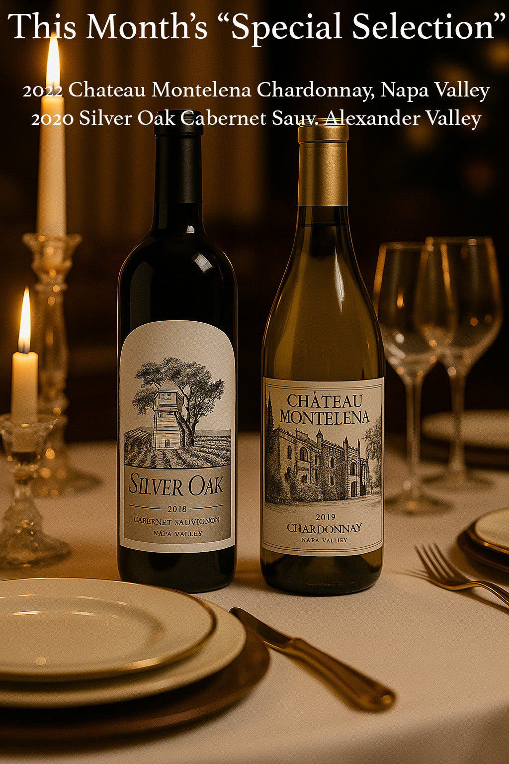 Special Selections Northside Wine Club - (2) 750 ml bottles for pick-up per month